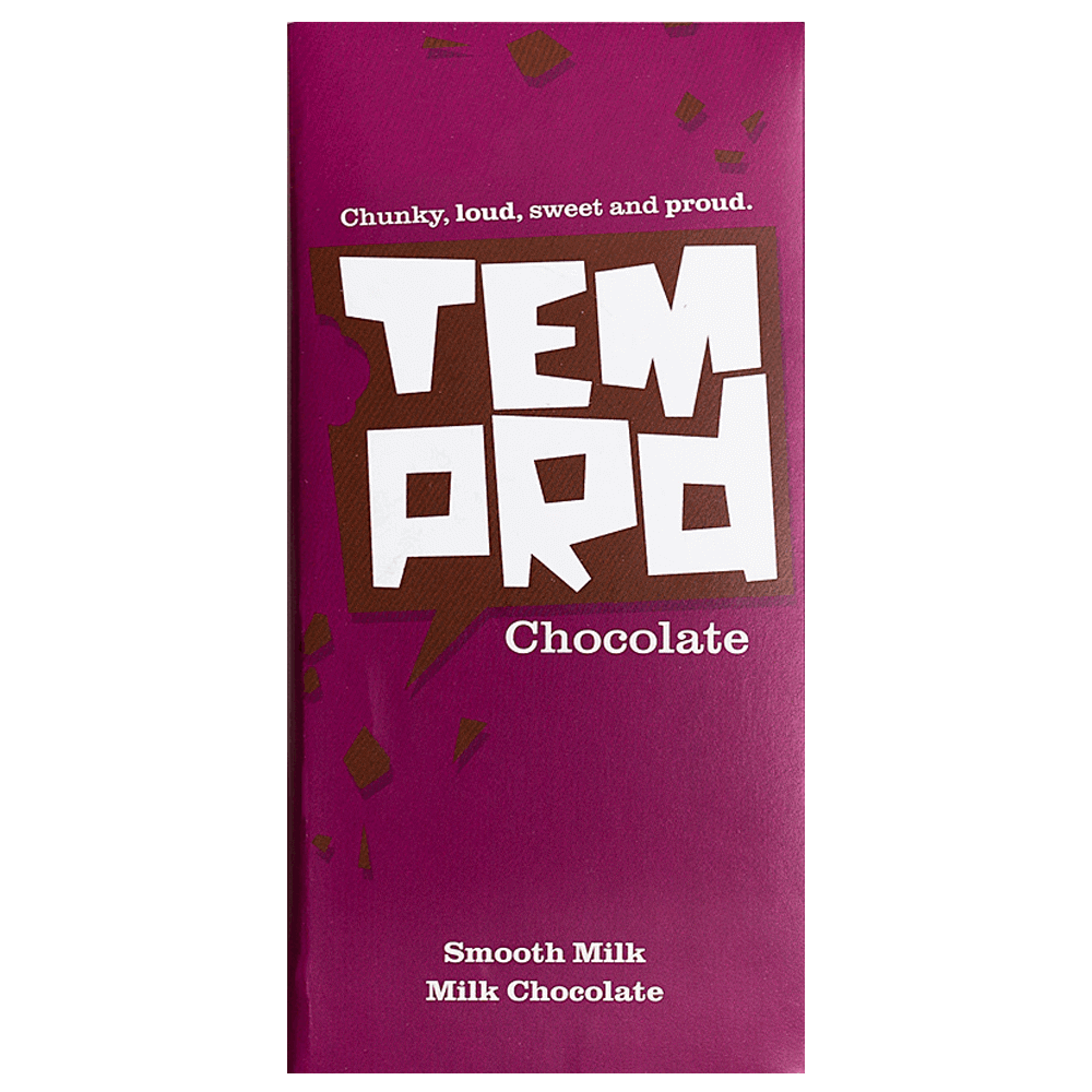 Temprd Smooth Milk Chocolate Bar 200g